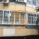 балконная решетка, эскиз ежи